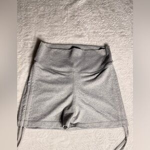 Zyia Active Gray Drawstring Shorts S